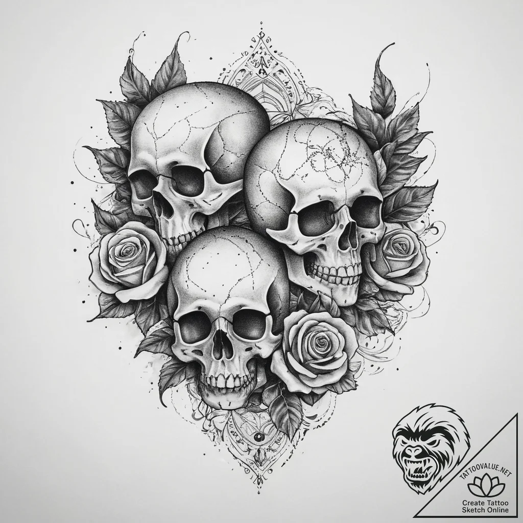 Tattoo sketch узор в виде ветра, concept art... - tattoo sketch (№1760610179_0, 16.10.2025 10:22) — tattoovalue.net