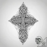 Tattoo sketch braid, artistic tattoo sketch,… – tattoo sketch (№1760610613_0, 16.10.2025 10:30) — tattoovalue.net