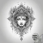 Tattoo sketch karma, artistic tattoo sketch,… – tattoo sketch (№1760612353_0, 16.10.2025 10:59) — tattoovalue.net
