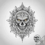 Tattoo sketch yellow, ink illustration for ta… – tattoo sketch (№1760613434_0, 16.10.2025 11:17) — tattoovalue.net