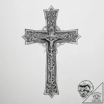 Tattoo sketch hieroglyphic symbol for “faith”… – tattoo sketch (№1760614947_0, 16.10.2025 11:42) — tattoovalue.net