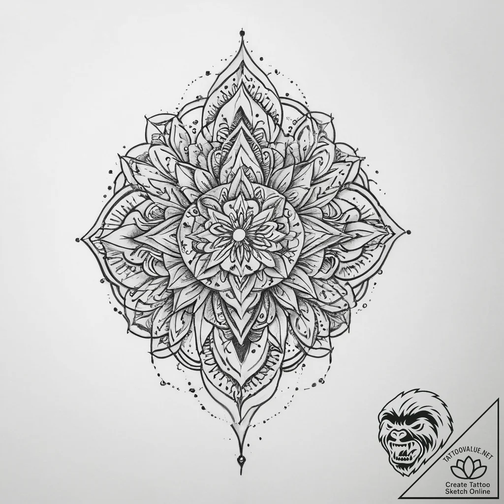 Tattoo sketch desire, concept art for tattoo,... - tattoo sketch (№1760615163_0, 16.10.2025 11:46) — tattoovalue.net