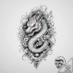 Tattoo sketch divine sphere, tattoo line art,… – tattoo sketch (№1760615603_0, 16.10.2025 11:53) — tattoovalue.net