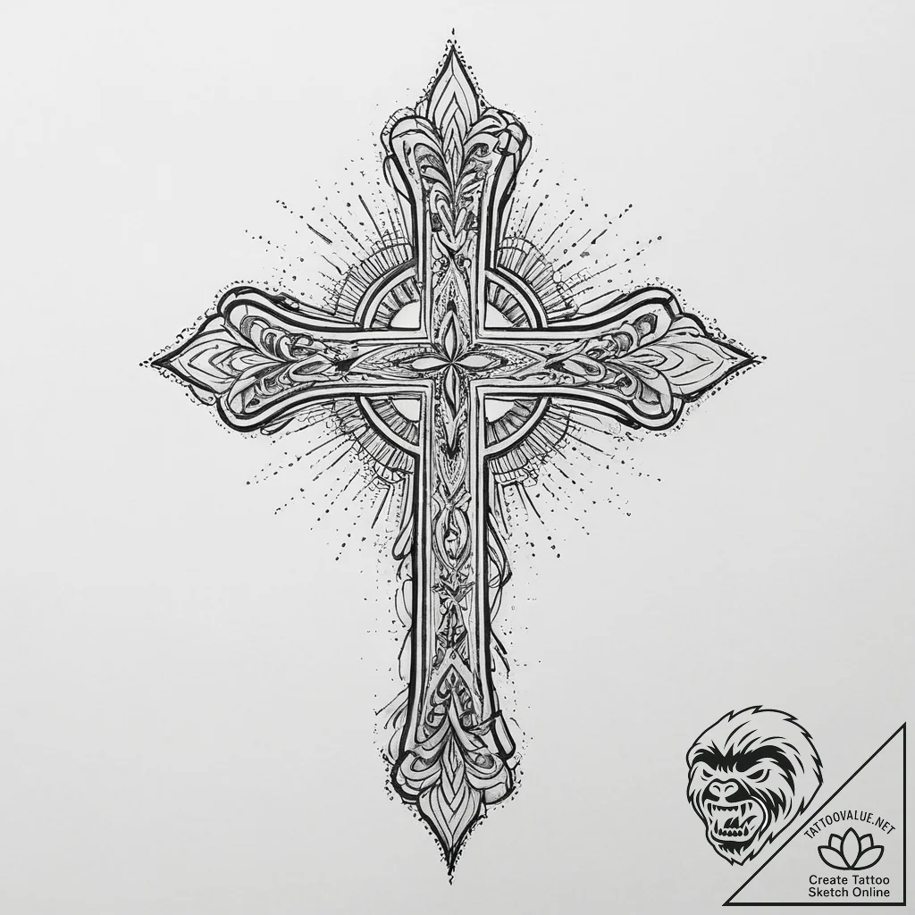 Tattoo sketch sand, tattoo line art, black ou... - tattoo sketch (№1760616250_0, 16.10.2025 12:04) — tattoovalue.net