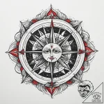 Tattoo sketch cosmic spirit, artistic tattoo… – tattoo sketch (№1760617114_0, 16.10.2025 12:18) — tattoovalue.net