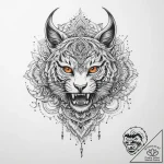 Tattoo sketch orange – tattoo sketch (№1760618195_0, 16.10.2025 12:36) — tattoovalue.net