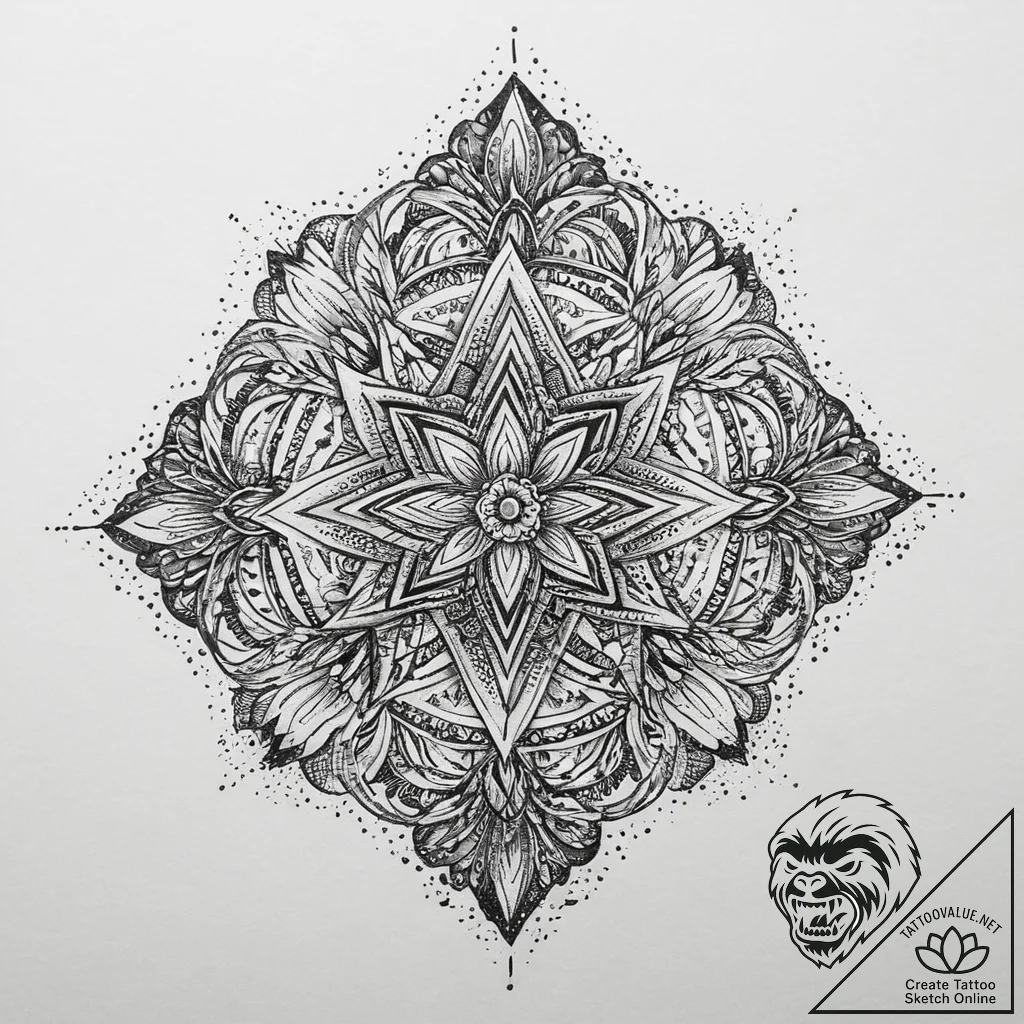 Tattoo sketch brown, artistic tattoo sketch,... - tattoo sketch (№1760620796_0, 16.10.2025 13:19) — tattoovalue.net