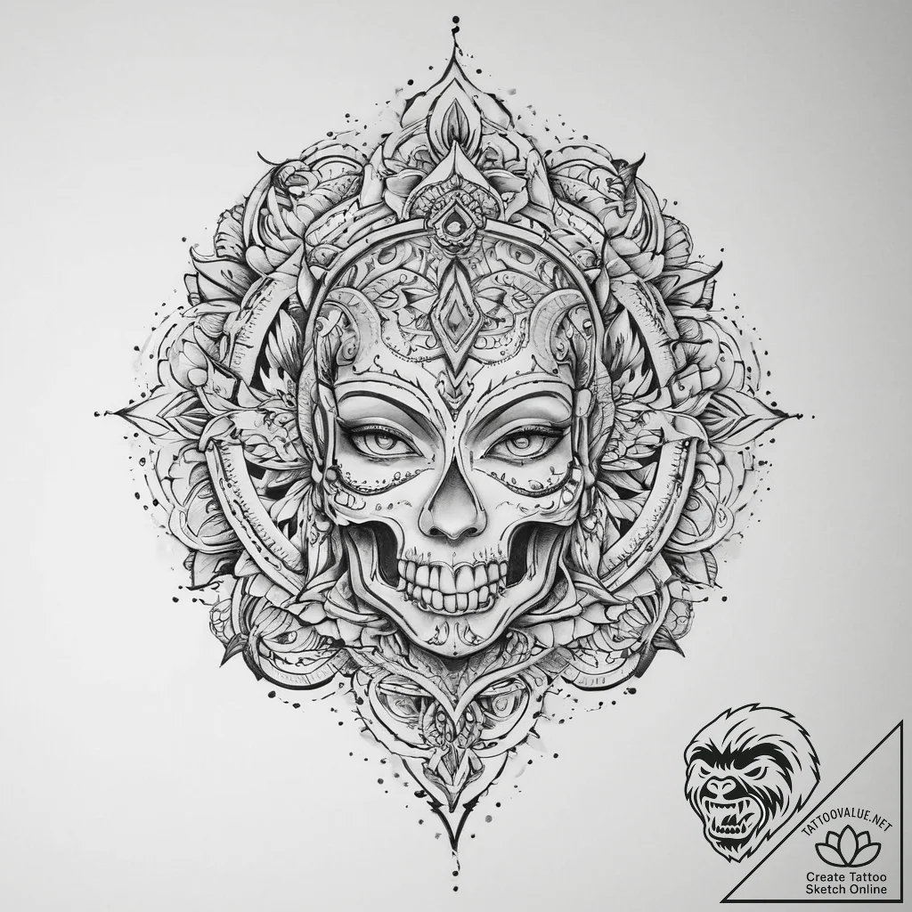 Tattoo sketch gold - tattoo sketch (№1760626639_0, 16.10.2025 14:57) — tattoovalue.net