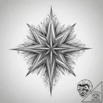 Tattoo sketch star of bethlehem, artistic tat… – tattoo sketch (№1760628166_0, 16.10.2025 15:22) — tattoovalue.net