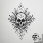 Tattoo sketch death, tattoo line art, dotwork… – tattoo sketch (№1760628598_0, 16.10.2025 15:29) — tattoovalue.net