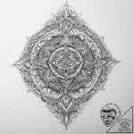 Tattoo sketch soldier with a chain, tattoo li… – tattoo sketch (№1760630974_0, 16.10.2025 16:09) — tattoovalue.net