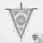 Tattoo sketch tibetan prayer flags, tattoo li… – tattoo sketch (№1760632283_0, 16.10.2025 16:31) — tattoovalue.net