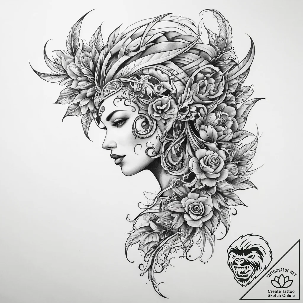 Tattoo sketch iron - tattoo sketch (№1760633153_0, 16.10.2025 16:45) — tattoovalue.net