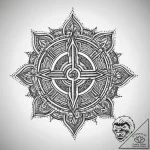 Tattoo sketch hindu swastika, tattoo drawing… – tattoo sketch (№1760635977_0, 16.10.2025 17:32) — tattoovalue.net
