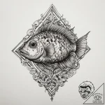 Tattoo sketch filefish, tattoo flash sheet de… – tattoo sketch (№1760638350_0, 16.10.2025 18:12) — tattoovalue.net
