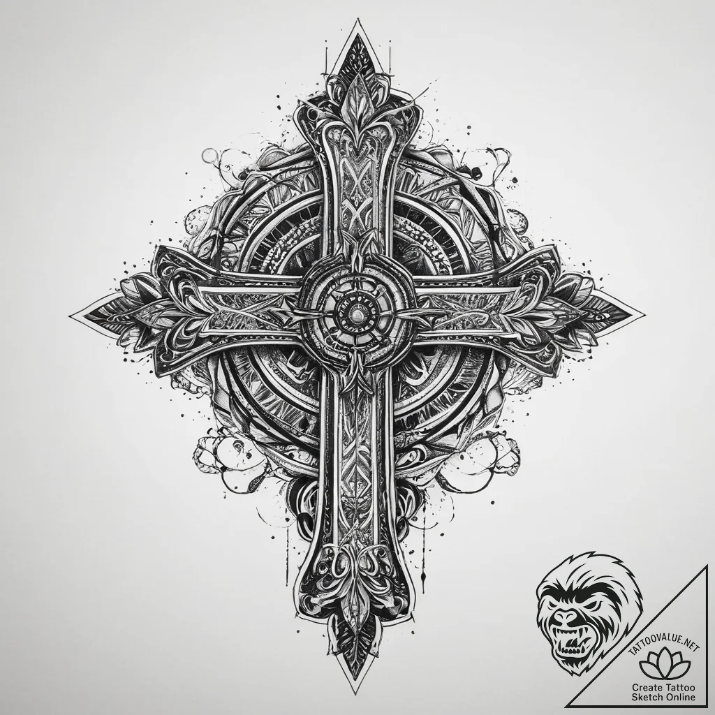 Tattoo sketch hidden, artistic tattoo sketch,... - tattoo sketch (№1760639437_0, 16.10.2025 18:30) — tattoovalue.net