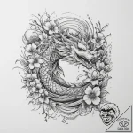 Tattoo sketch denim jeans with a floral patch… – tattoo sketch (№1760640300_0, 16.10.2025 18:45) — tattoovalue.net