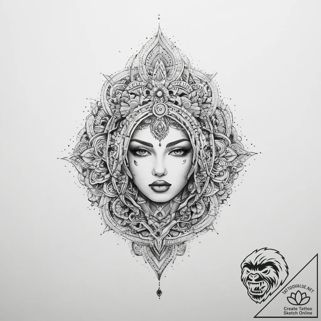 Tattoo sketch sand - tattoo sketch (№1760641598_0, 16.10.2025 19:06) — tattoovalue.net