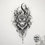 Tattoo sketch onyx, artistic tattoo sketch, s… – tattoo sketch (№1760642461_0, 16.10.2025 19:21) — tattoovalue.net
