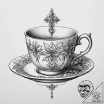 Tattoo sketch teacup tattoo, tattoo drawing o… – tattoo sketch (№1760642892_0, 16.10.2025 19:28) — tattoovalue.net