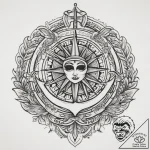Tattoo sketch a symbolic event, tattoo flash… – tattoo sketch (№1760644630_0, 16.10.2025 19:57) — tattoovalue.net