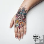 Tattoo sketch hands with a thread, ink illust… – tattoo sketch (№1760646574_0, 16.10.2025 20:29) — tattoovalue.net