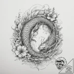 Tattoo sketch nature, concept art for tattoo,… – tattoo sketch (№1760649827_0, 16.10.2025 21:23) — tattoovalue.net