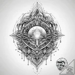 Tattoo sketch cosmic lore, tattoo sketch desi… – tattoo sketch (№1760651341_0, 16.10.2025 21:49) — tattoovalue.net
