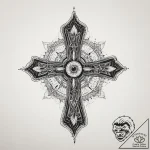 Tattoo sketch cosmic universe, artistic tatto… – tattoo sketch (№1760653941_0, 16.10.2025 22:32) — tattoovalue.net