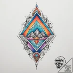 Tattoo sketch mirage, tattoo drawing outline,… – tattoo sketch (№1760655903_0, 16.10.2025 23:05) — tattoovalue.net