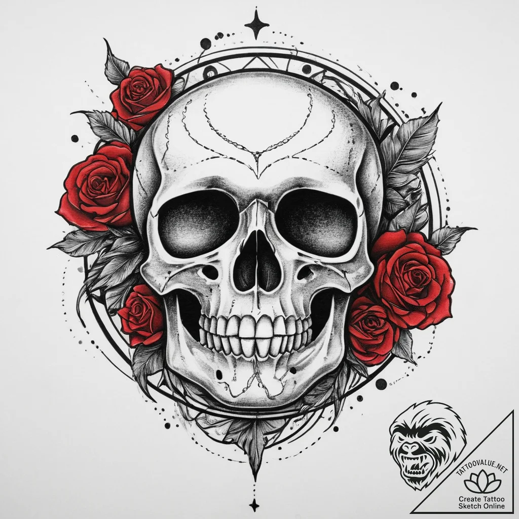 Tattoo sketch cosmic sphere, ink illustration... - tattoo sketch (№1760656118_0, 16.10.2025 23:08) — tattoovalue.net