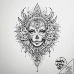 Tattoo sketch whimsical tattoo – tattoo sketch (№1760656984_0, 16.10.2025 23:23) — tattoovalue.net