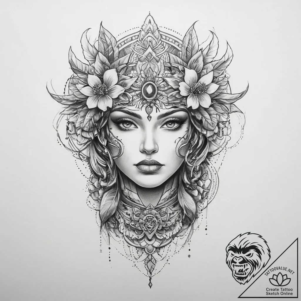 Tattoo sketch journey - tattoo sketch (№1760657816_0, 16.10.2025 23:36) — tattoovalue.net