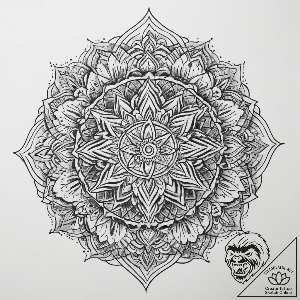 Tattoo sketch green, tattoo flash sheet desig... - tattoo sketch (№1760658910_0, 16.10.2025 23:55) — tattoovalue.net