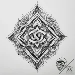 Tattoo sketch soulmate symbol, artistic tatto… – tattoo sketch (№1760661087_0, 17.10.2025 00:31) — tattoovalue.net