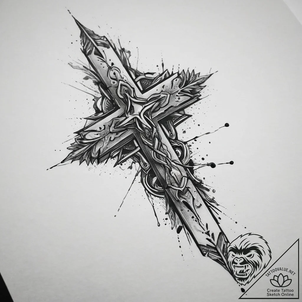 Tattoo sketch hands with a bracelet, tattoo f... - tattoo sketch (№1760663048_0, 17.10.2025 01:04) — tattoovalue.net