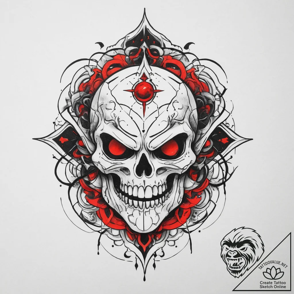 Tattoo sketch cosmic ghost, concept art for t... - tattoo sketch (№1760663483_0, 17.10.2025 01:11) — tattoovalue.net