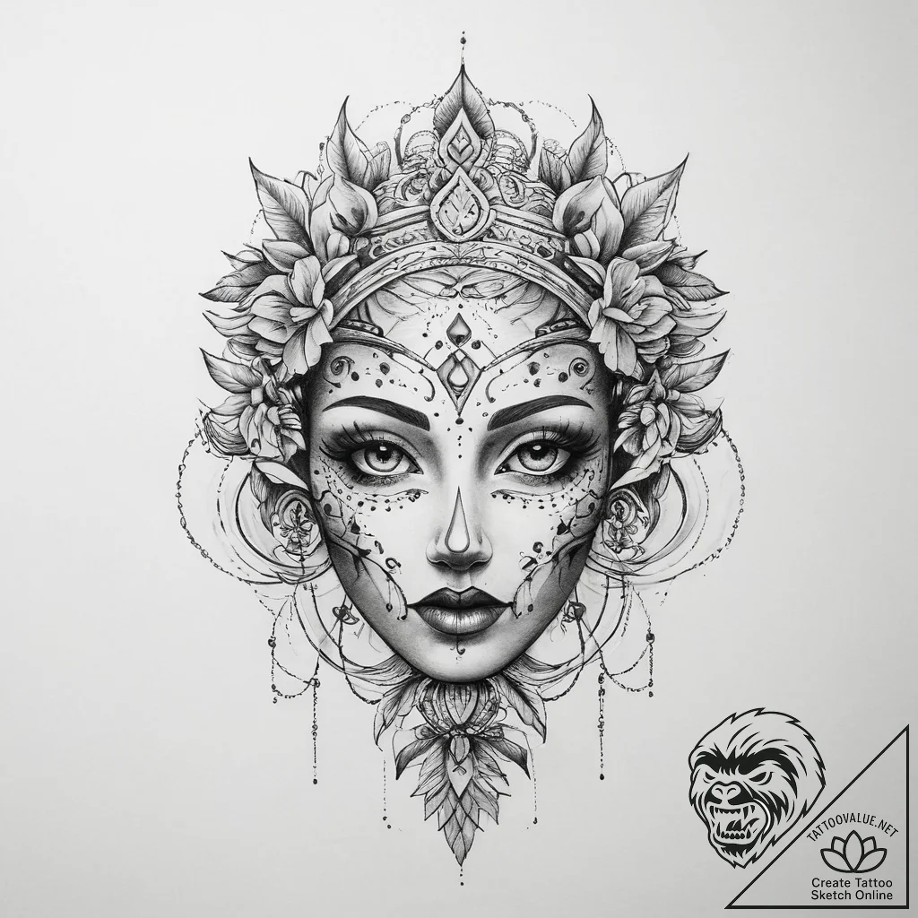 Tattoo sketch life - tattoo sketch (№1760665008_0, 17.10.2025 01:36) — tattoovalue.net