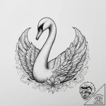 Tattoo sketch swan tattoo, tattoo sketch desi… – tattoo sketch (№1760665225_0, 17.10.2025 01:40) — tattoovalue.net