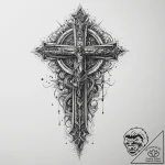 Tattoo sketch holy portrayal, artistic tattoo… – tattoo sketch (№1760665656_0, 17.10.2025 01:47) — tattoovalue.net