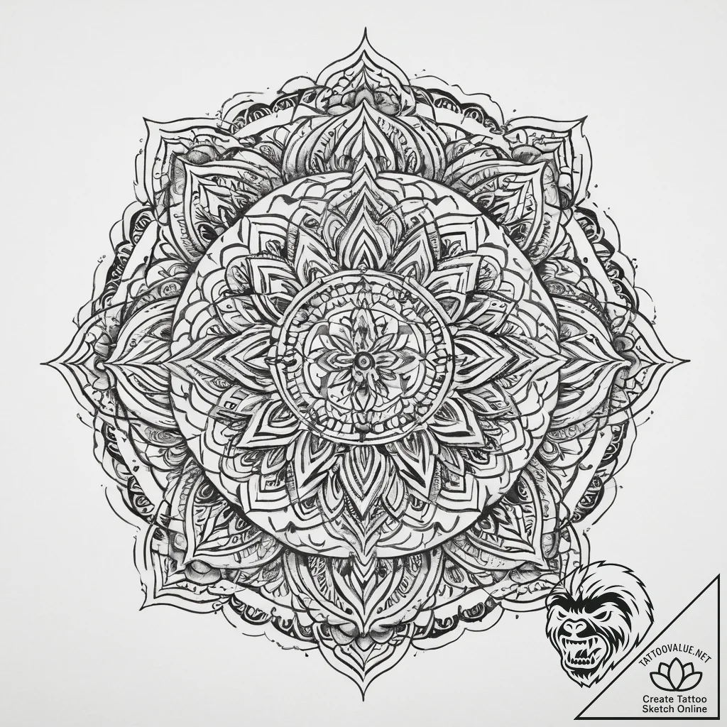 Tattoo sketch foot, tattoo line art, black an... - tattoo sketch (№1760666740_0, 17.10.2025 02:05) — tattoovalue.net