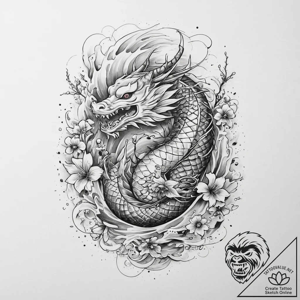 Tattoo sketch holy cosmos, tattoo sketch desi... - tattoo sketch (№1760668043_0, 17.10.2025 02:27) — tattoovalue.net