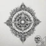 Tattoo sketch cosmic tale, tattoo drawing out… – tattoo sketch (№1760671090_0, 17.10.2025 03:18) — tattoovalue.net
