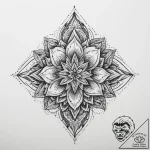 Tattoo sketch saffron threads, artistic tatto… – tattoo sketch (№1760673708_0, 17.10.2025 04:01) — tattoovalue.net