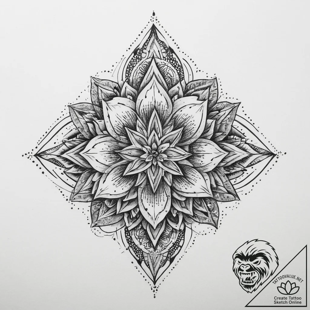 Tattoo sketch saffron threads, artistic tatto... - tattoo sketch (№1760673708_0, 17.10.2025 04:01) — tattoovalue.net