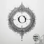 Tattoo sketch omega – tattoo sketch (№1760675451_0, 17.10.2025 04:30) — tattoovalue.net