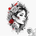 Tattoo sketch truth, artistic tattoo sketch,… – tattoo sketch (№1760676330_0, 17.10.2025 04:45) — tattoovalue.net