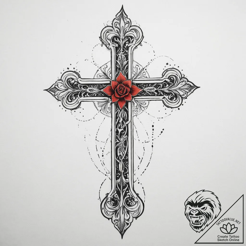 Tattoo sketch hand, concept art for tattoo, o... - tattoo sketch (№1760677774_0, 17.10.2025 05:09) — tattoovalue.net