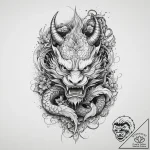 Tattoo sketch mandrake root, tattoo flash she… – tattoo sketch (№1760678209_0, 17.10.2025 05:16) — tattoovalue.net