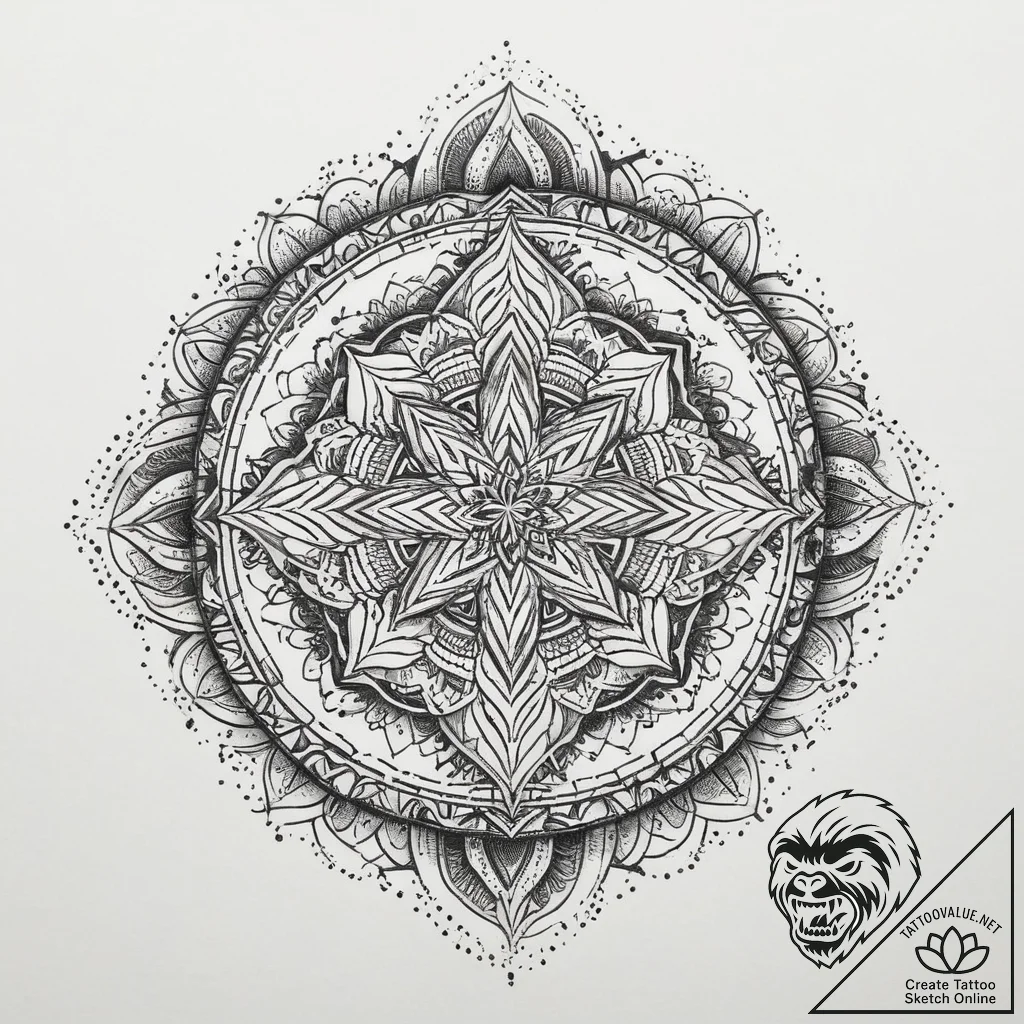 Tattoo sketch snapdragon, tattoo line art, ge... - tattoo sketch (№1760678425_0, 17.10.2025 05:20) — tattoovalue.net